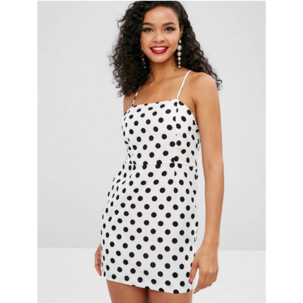 Forever 21 Polka Dot Mini Dress S